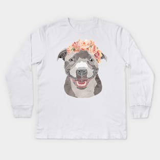 Pitbull Kids Long Sleeve T-Shirt